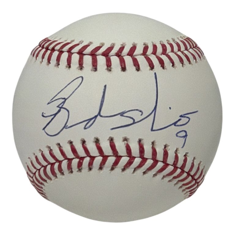 Brandon Nimmo Signed Autographed ROMLB Baseball JSA COA Mets Texas Rangers