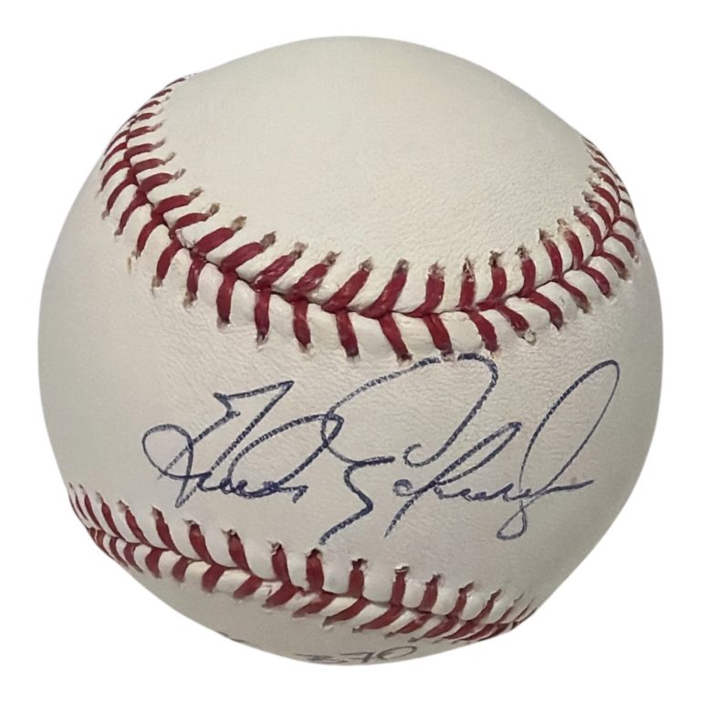 Andres Galarraga Signed Autographed ROMLB Baseball w/ Batting Champ JSA COA