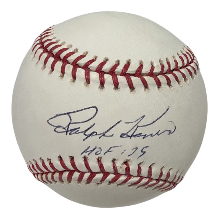 Ralph Kiner Signed Autographed ROMLB Baseball w/ HOF 75 JSA COA Pirates