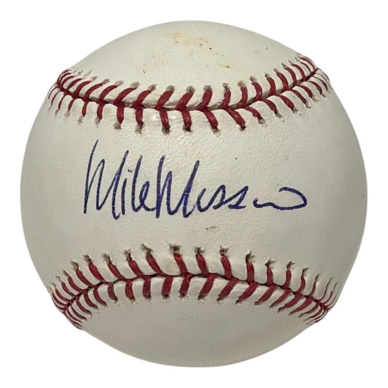 Mike Mussina Signed Autographed ROMLB Baseball JSA COA Orioles New York Yankees