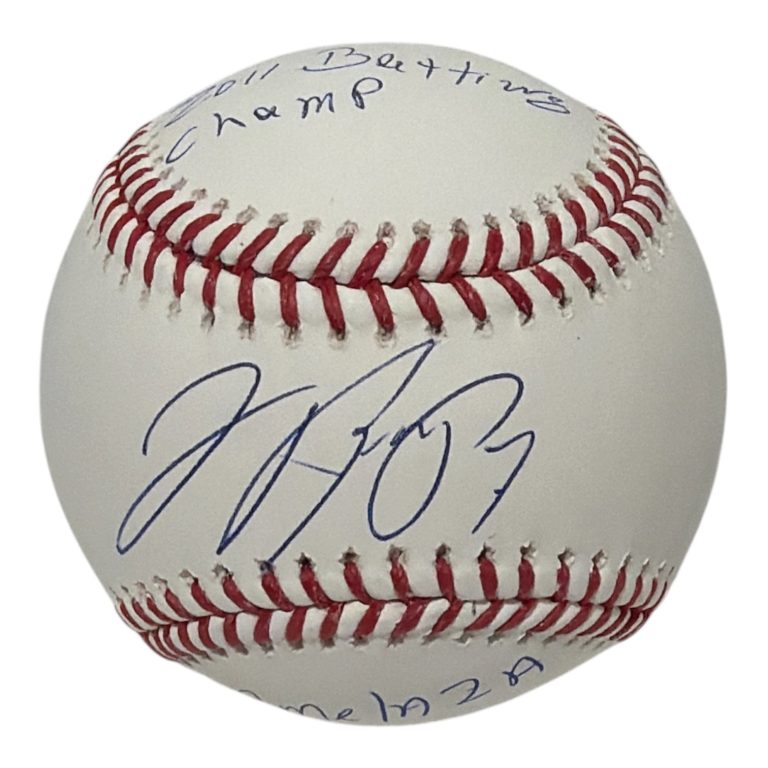 Jose Reyes Signed Autographed ROMLB Baseball w/ 2x Insc JSA COA New York Mets