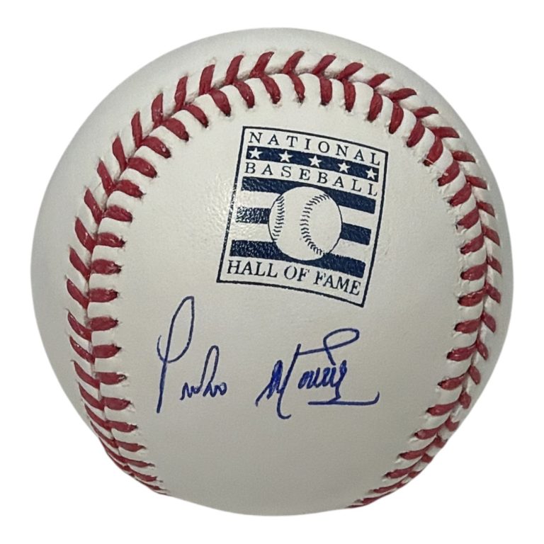 Pedro Martinez Signed Autographed HOF Baseball JSA Witness COA Red Sox