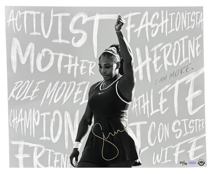 Serena Williams Signed Autograph 
