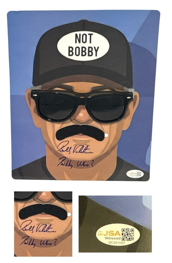 Bobby Valentine Signed Mets Disguise Stadium Giveaway SGA w/ Bobby Who? JSA COA