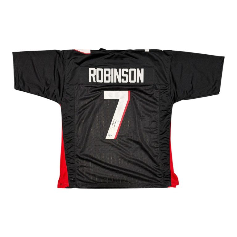 Bijan Robinson Signed Atlanta Falcons Custom Jersey Beckett Witness BAS COA