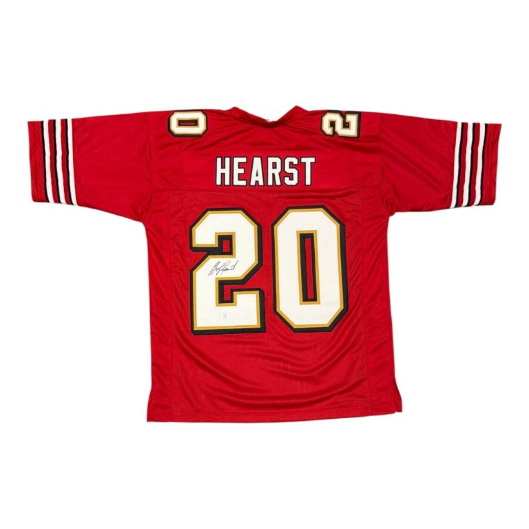 Garrison Hearst Signed Autographed San Francisco 49ers Custom Jersey PSA ITP COA