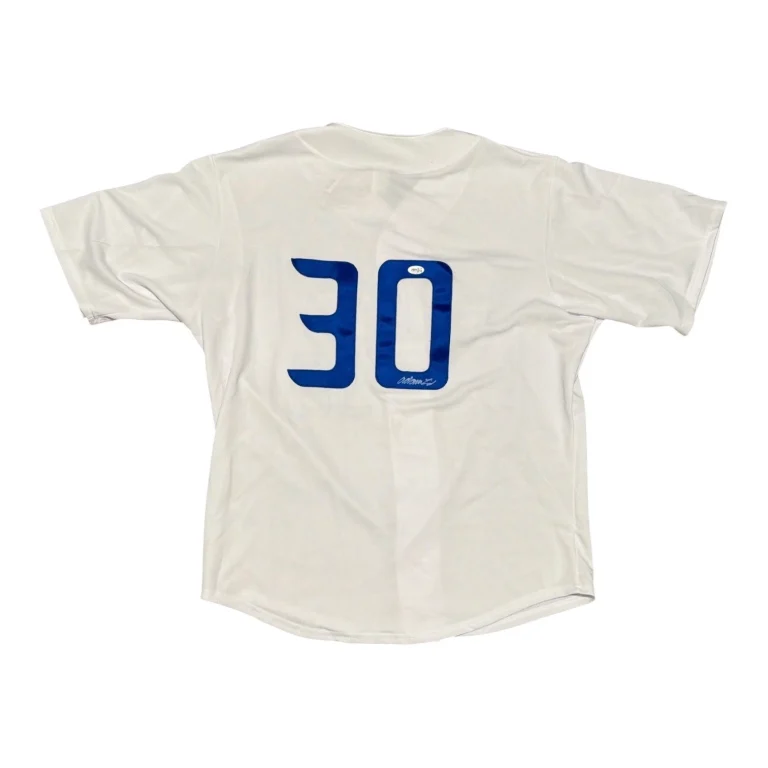 Adam Lind Signed Syracuse SkyChiefs Authentic Jersey JSA COA Toronto Blue Jays
