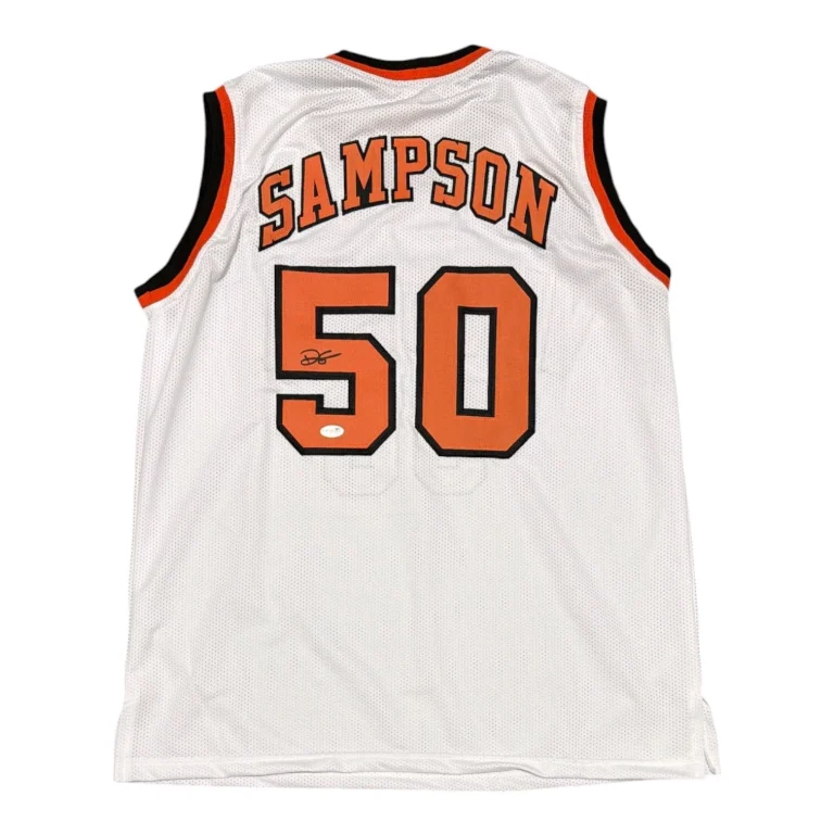 Ralph Sampson Signed Autographed Virginia Cavaliers Custom Jersey JSA Wit COA