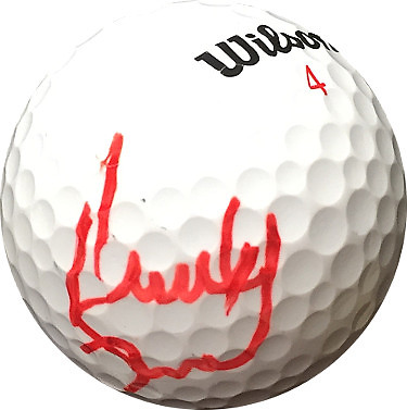 Brandt Snedeker signed Official Wilson Golf Ball (red sig/ PGA)- Beckett Holo