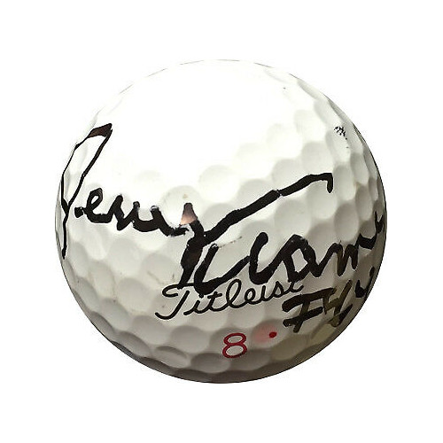 Jerry Kramer signed Titleist 8 PGA Golf Ball #64 - JSA Holo #CC09258 (Packers)