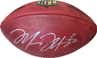 Marcus Mariota signed Official Wilson NFL New Duke Football - Steiner Hologram