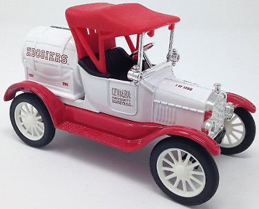 Indiana Hooisers 1997-98 Basketball ERTL 1918 Ford Runabout Die Cast Bank 1:25