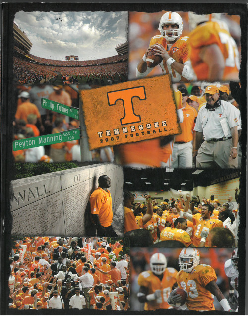 Tennessee Volunteers 2007 College Football Official Media Guide/Program- EXC+