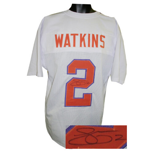Sammy Watkins signed White Custom Stitched College Jersey XL- JSA #DD39013