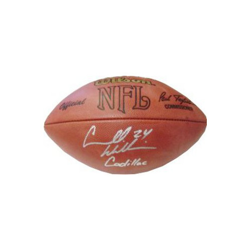 Carnell Williams signed Official NFL Tagliabue Football 