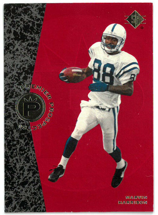 Marvin Harrison Indianapolis Colts 1996 SP Football Rookie Card #18