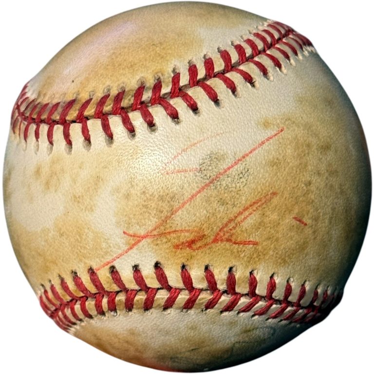 Frankie Avalon, Fabian & Bobby Rydell triple signed ROAL Baseball toned- JSA