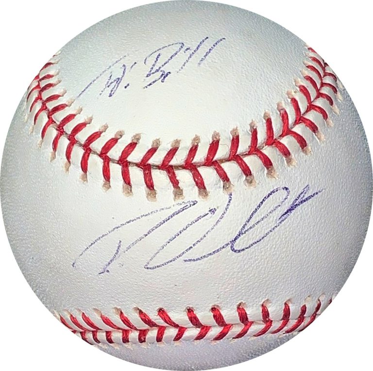Roy Oswalt signed Rawlings Official Major League Baseball To Bill- JSA #EE63129