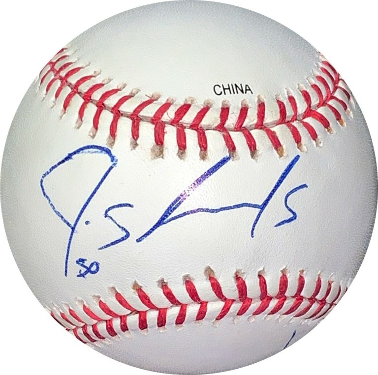 James Shields signed Rawlings Official Major League Baseball- JSA Holo #EE63470