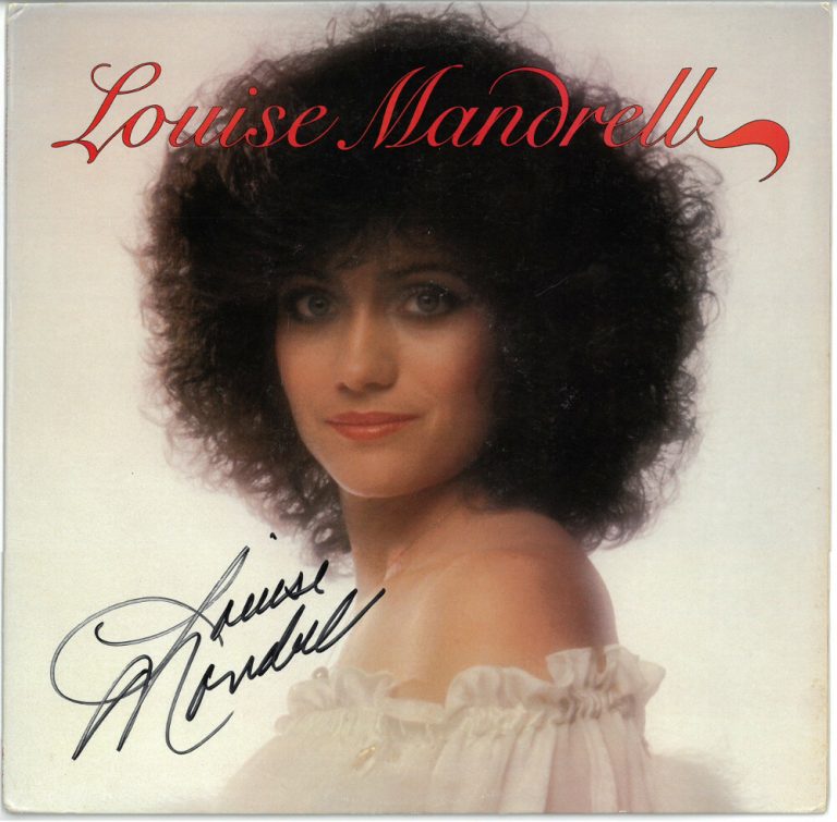 Louise Mandrell signed 1981 Louise Mandrell Album Cover/LP/Vinyl Record- JSA
