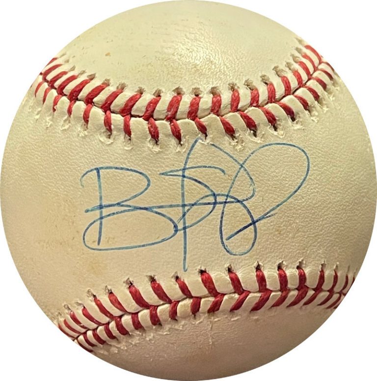 Brandon Phillips signed Rawlings Official Major League Baseball - PSA #Q91204