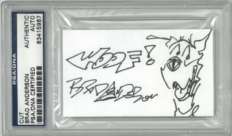 Brad Anderson signed 3.5