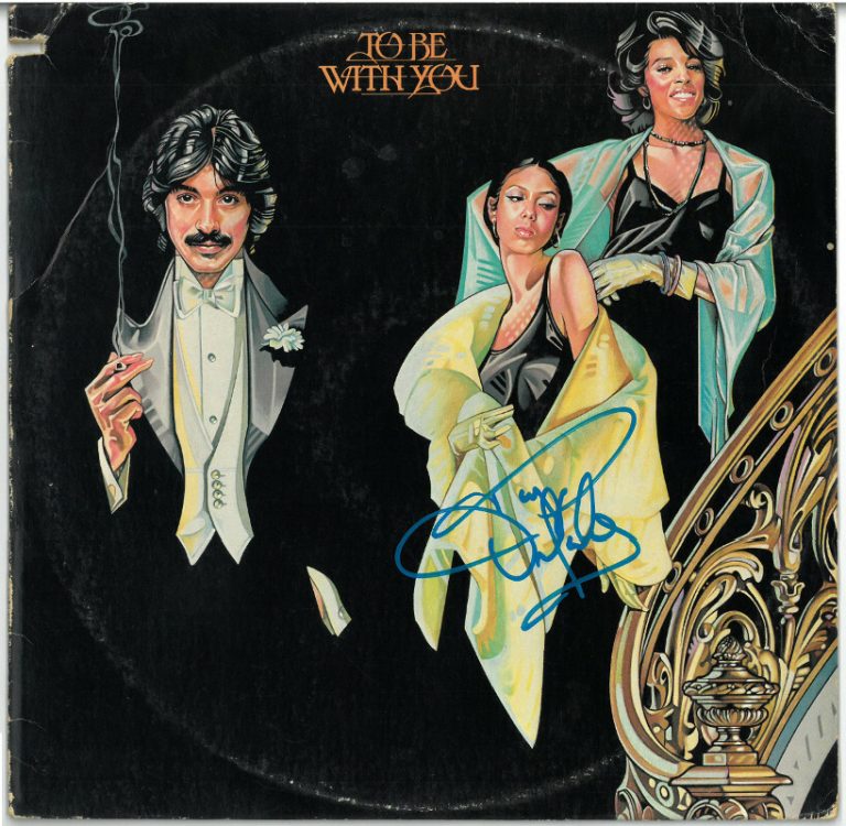 Tony Orlando signed 1976 Orlando & Dawn To Be With You Album Cover/LP/Vinyl- JSA