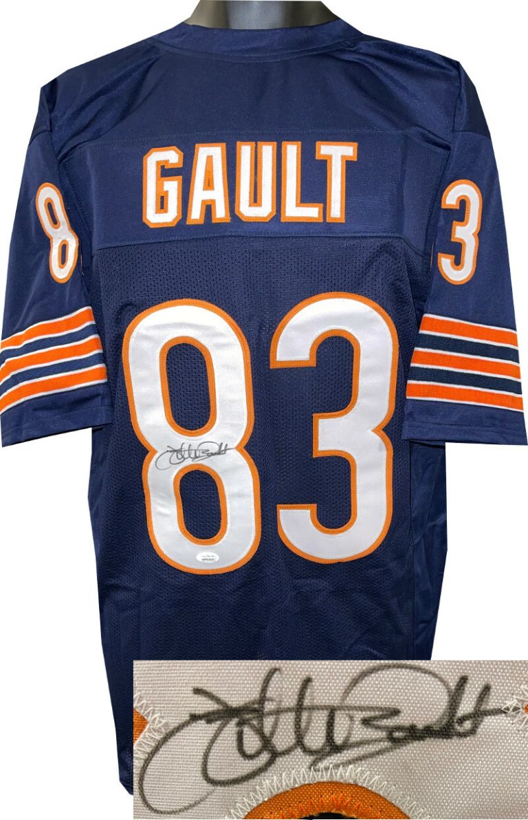 Willie Gault signed Chicago Navy Custom Stitched Pro Style FB Jersey - JSA