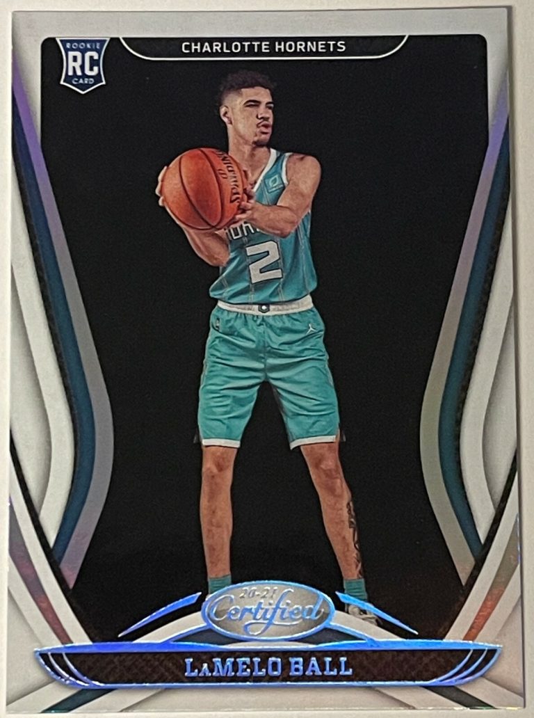 LaMelo Ball 2020-21 Panini Prizm Certified Basketball Holo Rookie Card (RC) #198