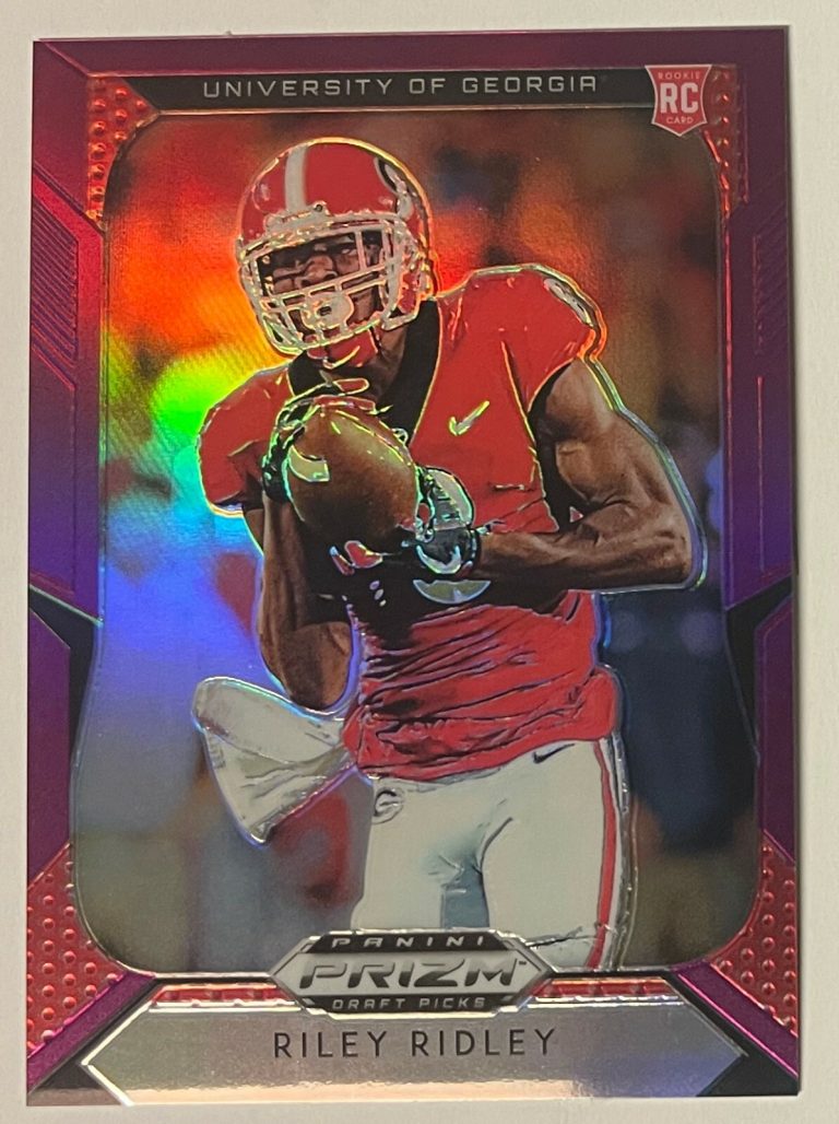 Riley Ridley 2019 Panini Prizm Draft Picks Rookie Football Card (RC) #128