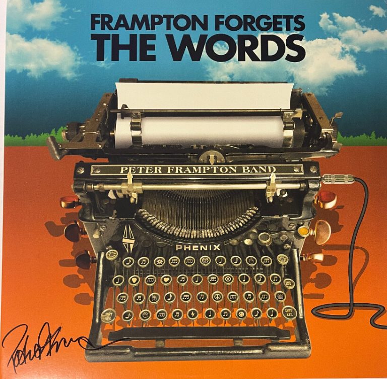 Peter Frampton signed 2021 Frampton Forgets The Words Album LP/Vinyl/Record-JSA