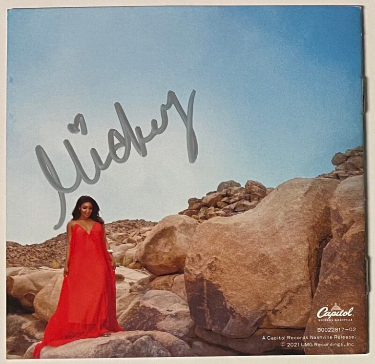 Mickey Guyton signed 2021 Remember Her Name Capitol Records Album Cover w/ CD