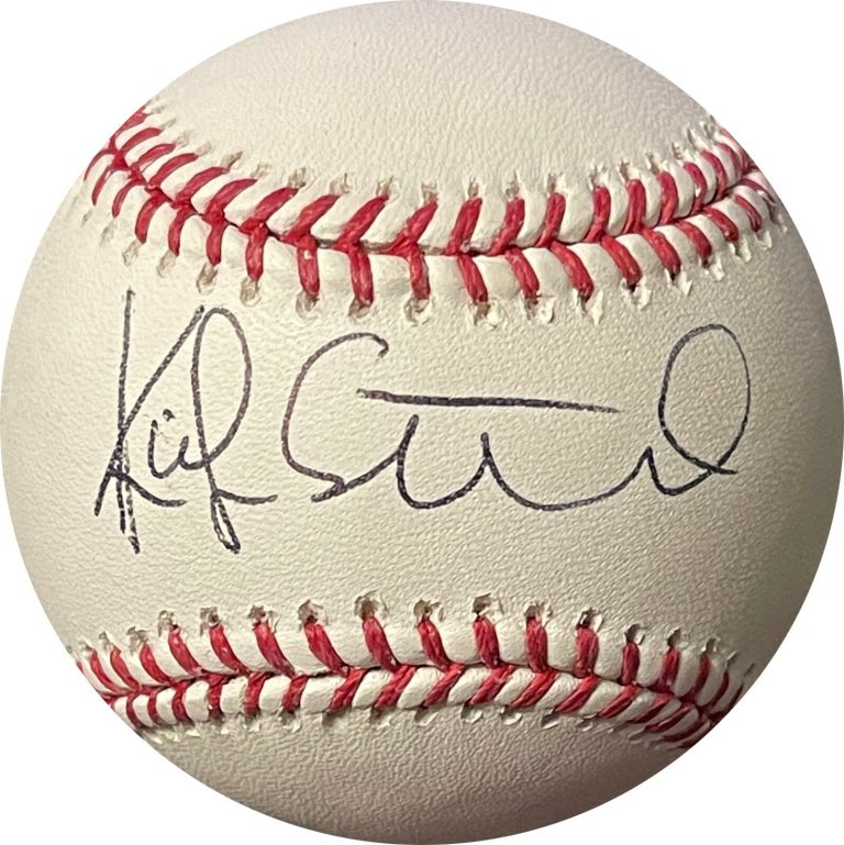 Kiefer Sutherland signed Official Rawlings Major League Baseball - JSA #SS17605