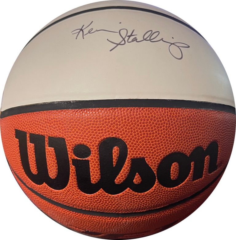 Kevin Stallings signed Wilson Jet NCAA WP Basketball-Coach Vanderbilt/Pittsburgh