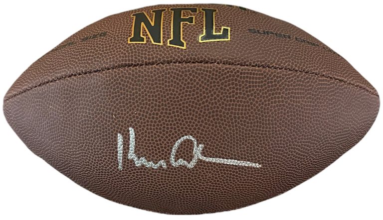 Ken Anderson signed NFL Wilson Rep Composite Football - JSA Witnessed