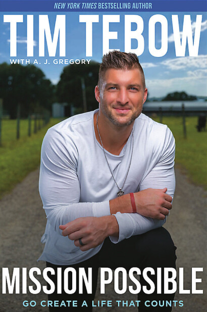 Tim Tebow signed 2022 Mission Possible Hardcover Bookplated Edition- JSA -Gators