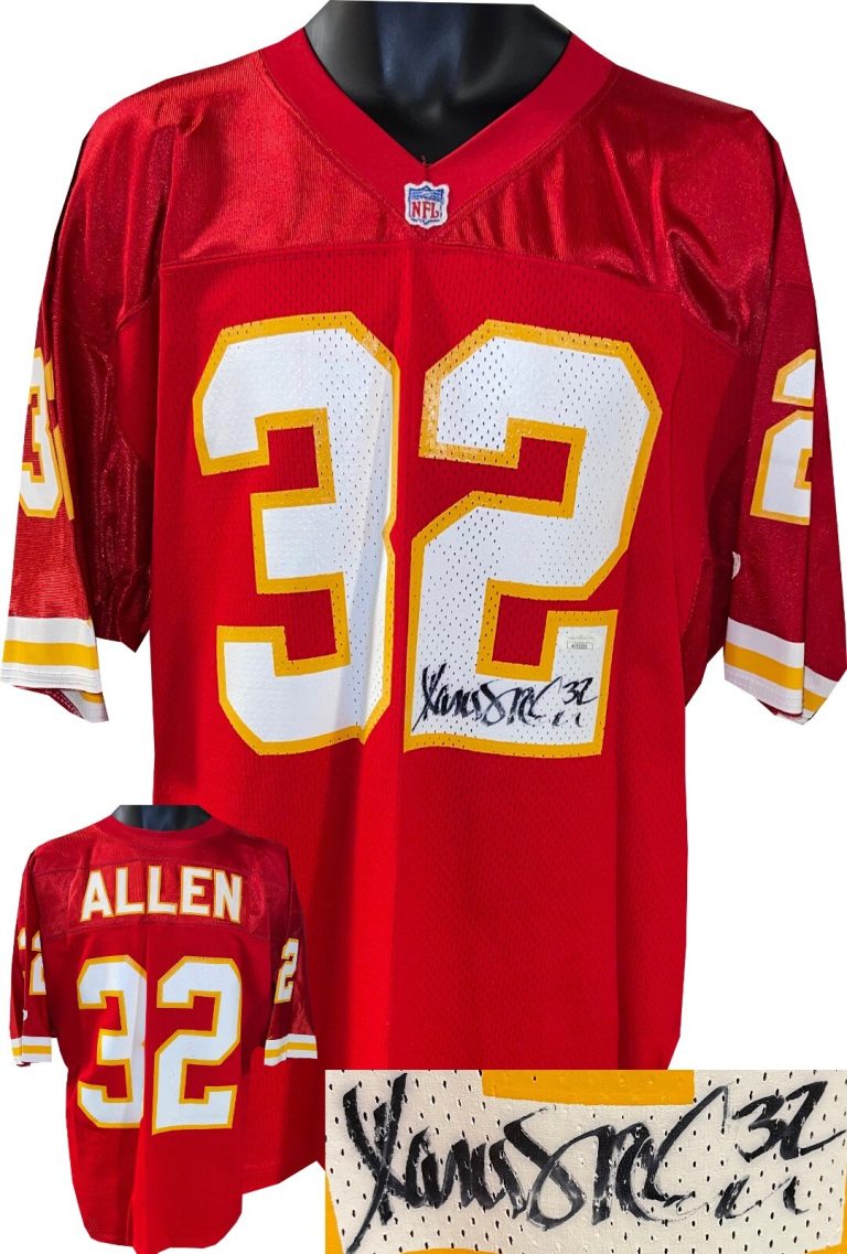 Marcus Allen signed OFC Chiefs Wilson NFL Authentic Proline Jersey - JSA