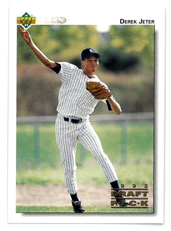 Derek Jeter 1992 Upper Deck Draft Pick Rookie Card (RC) #5-Ft Lauderdale Yankees