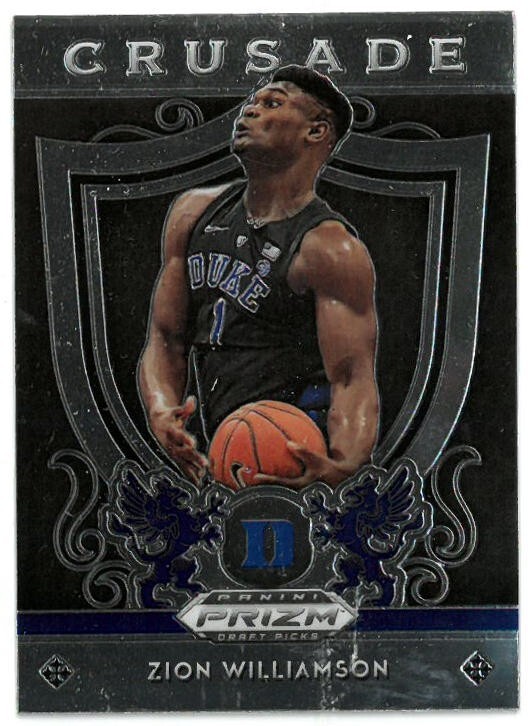 Zion Williamson 2019-20 Panini Prizm Draft Pucks Crusade Rookie Card (RC) #51