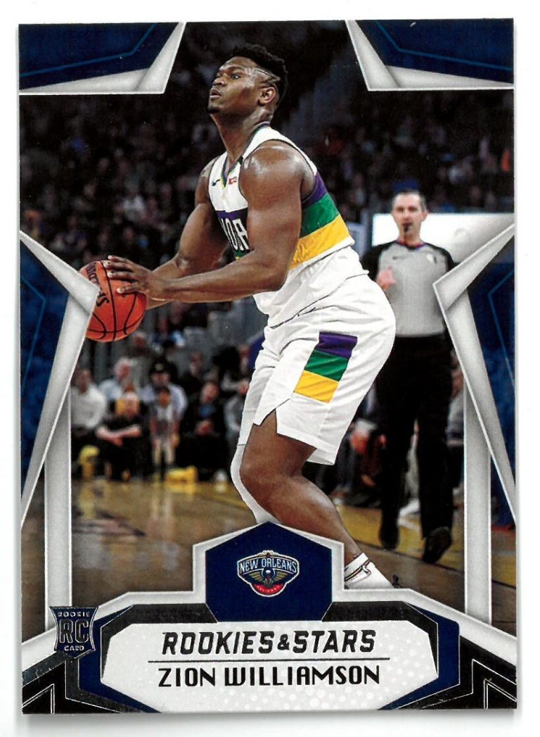 Zion Williamson 2019-20 Panini Chronicles Rookies & Stars Rookie Card (RC) #699