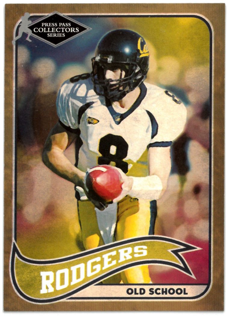 Aaron Rodgers 2005 Press Pass Collectors Series Old School Rookie Card (RC) #OS