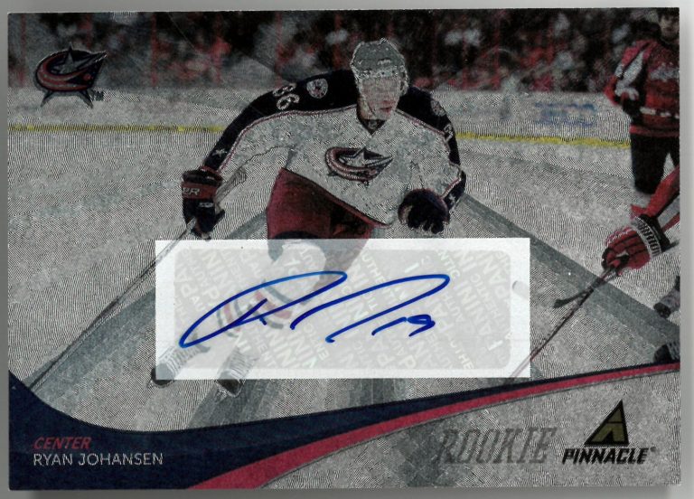 Ryan Johansen signed 2011-12 Panini Pinnacle NHL Rookie Auto Card (RC) #288