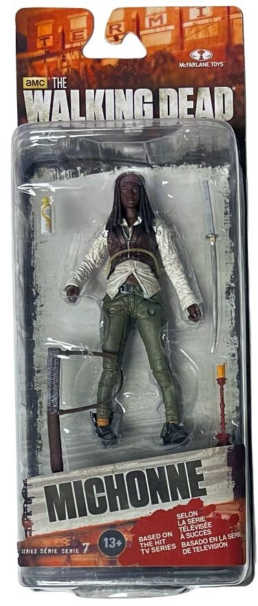 AMC The Walking Dead Michonne 5 inch Action Figure Series 7- McFarlane Toys -NEW