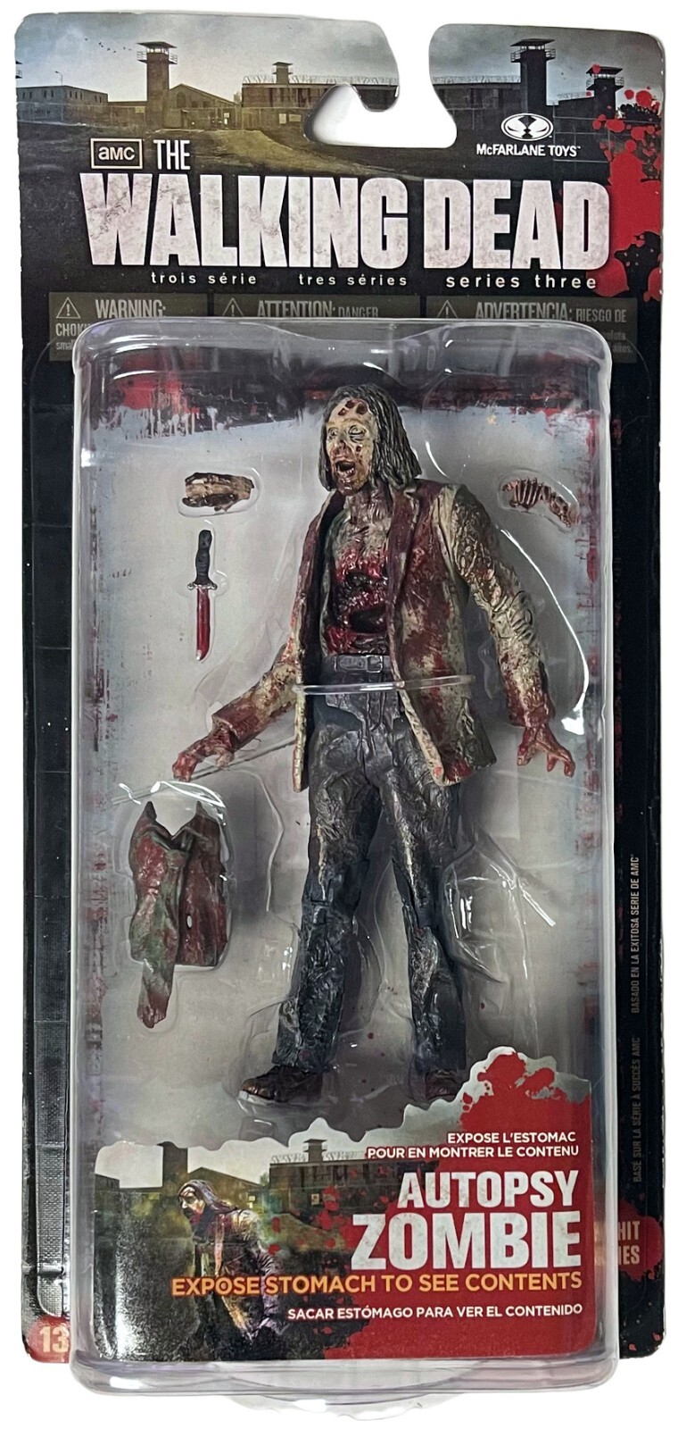 AMC The Walking Dead Autopsy Zombie 5 inch Action Figure Series 3-McFarlane Toys