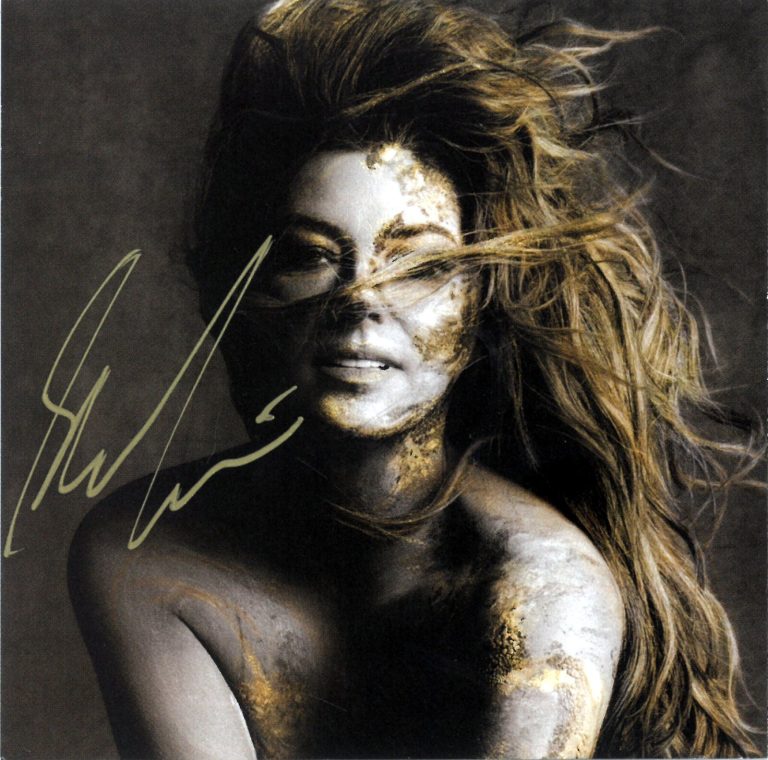 Shania Twain signed 2023 Queen of Me Art Card with Album Cover Booklet & CD– COA