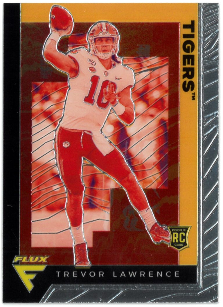 Trevor Lawrence 2021 Panini Chronicles Flux Draft Picks Rookie Card (RC) #232