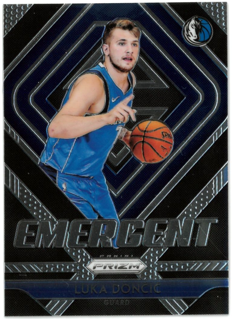 Luka Doncic 2018-19 Panini Prizm Emergent Rookie Card (RC) #3 (Dallas Mavericks)
