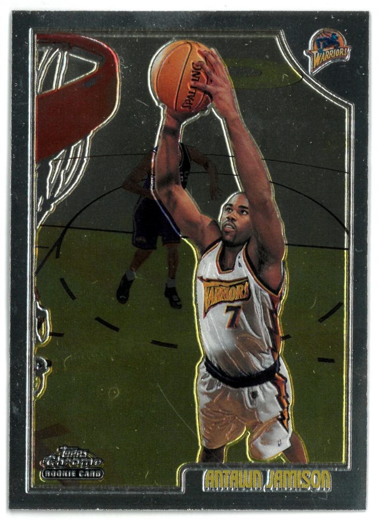 Antawn Jamison 1998-99 Topps Chrome Rookie Card (RC) #143 - (Warriors/Tar Heels)