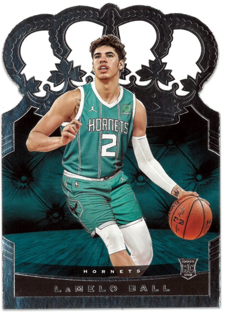 LaMelo Ball 2020-21 Panini Crown Royale Rookie Card (RC) #79 (Charlotte Hornets)