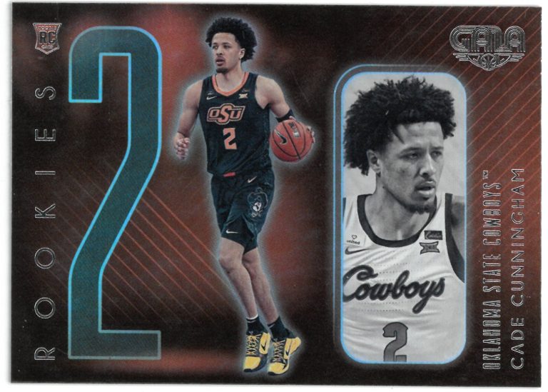 Cade Cunningham 2021-22 Panini Chronicles Gala Draft Picks Rookie Card (RC) #181